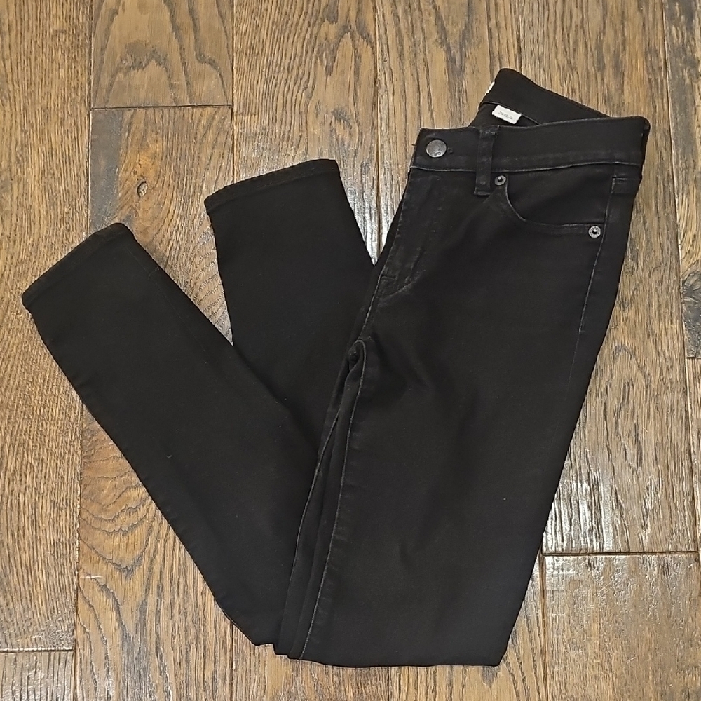 J. Crew Women's Black Skinny Jeans